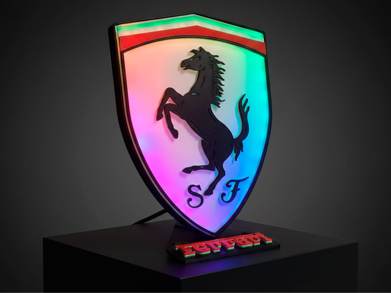 Litere Volumetrice Luminoase