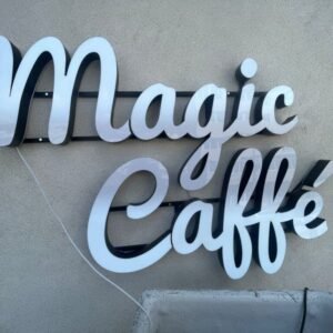 Litere Volumetrice Luminoase